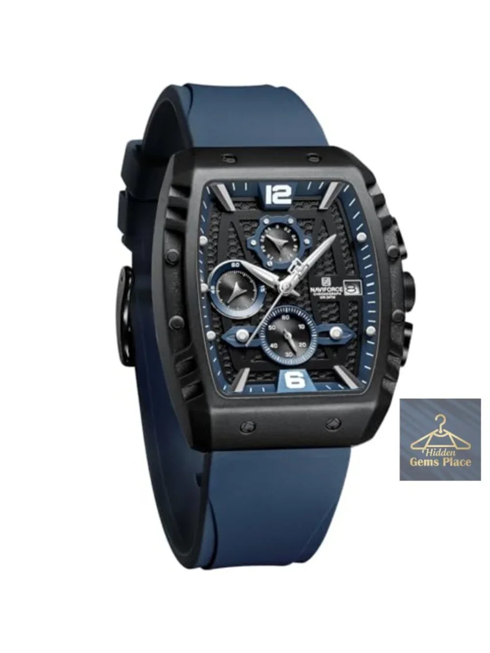 Men's Business Dress Watch with Date and Chronograph Dial